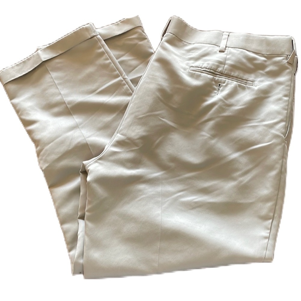 Perry Ellis Portfolio 42x30 khaki dress pants.